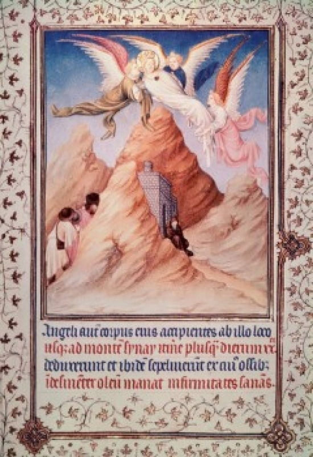 Saint Catherine of Alexandria 15th Century Manuscript Canvas Art - (24 x 36)