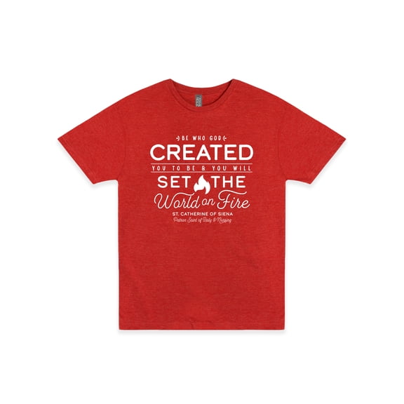 Saint Catherine of Siena | Patron Saint of Italy Nursing | Unisex Shirt