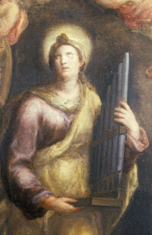 Saint Cecilia Canvas Art -  (24 x 36)