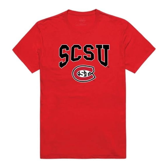 Saint Cloud State University Athletic T-Shirt, Red - Small