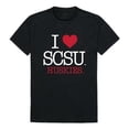 thumbnail image 1 of Saint Cloud State University I Love T-Shirt, Black - Large, 1 of 1