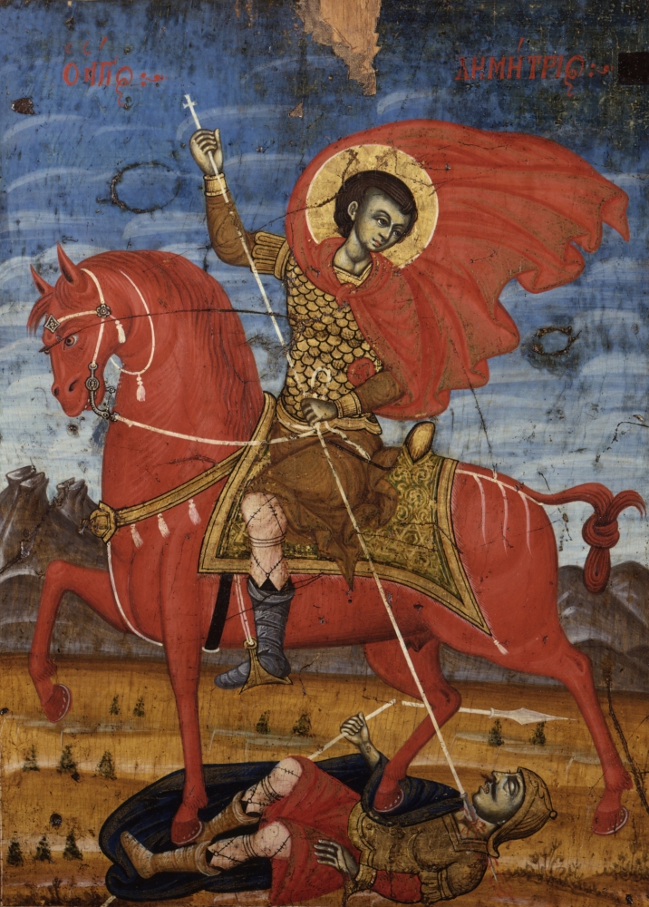 Saint Demetrio Canvas Art - (24 x 36)