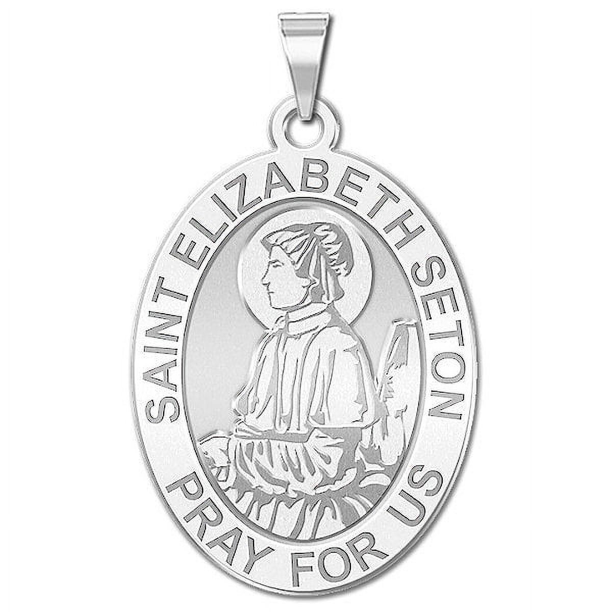 Saint Elizabeth Seton Oval Religious Medal - 3/4 Inch X 1 Inch ...
