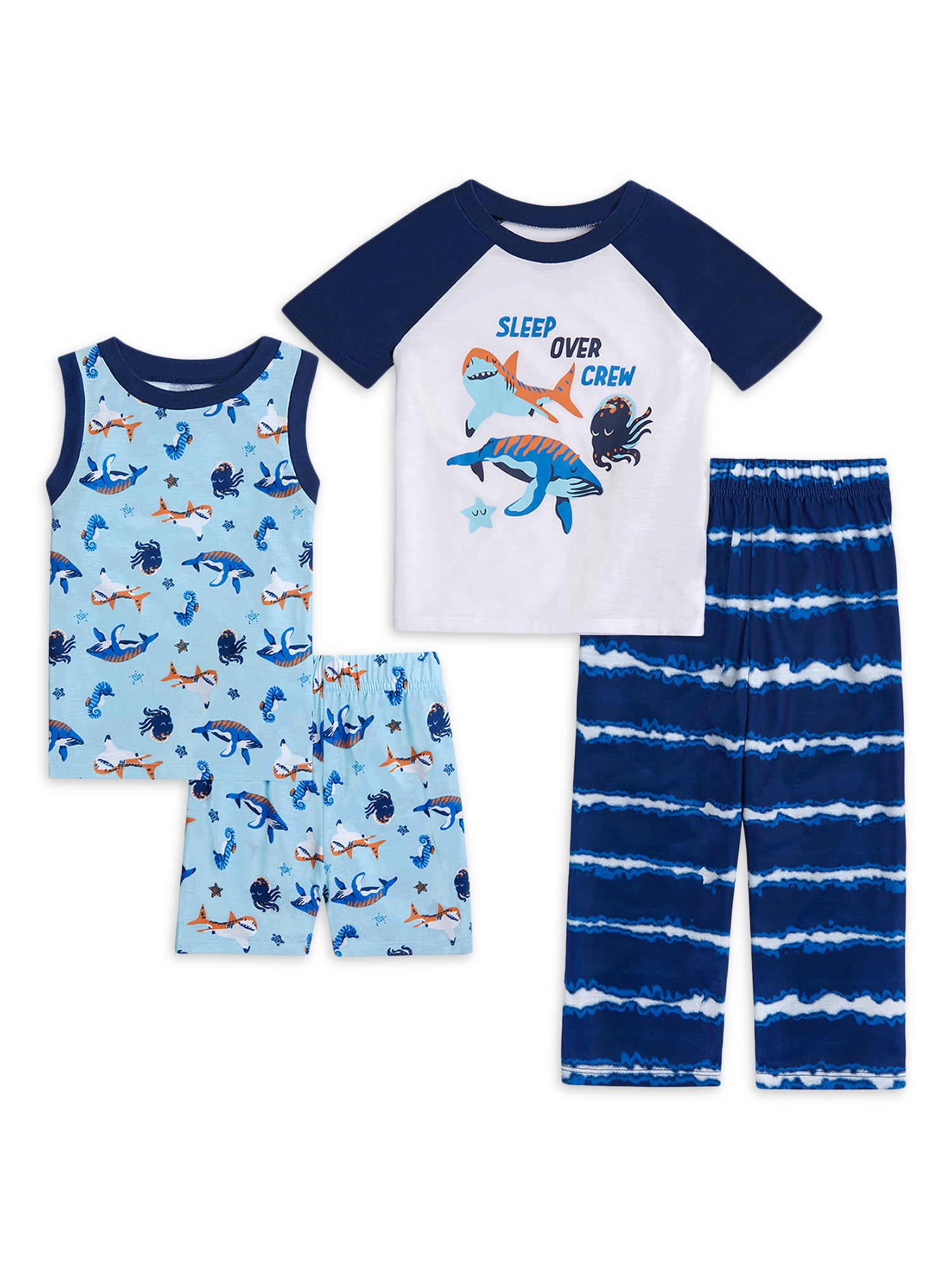 Saint Eve Baby and Toddler Boys Short Sleeve and Tank Mix and Match 4 ...