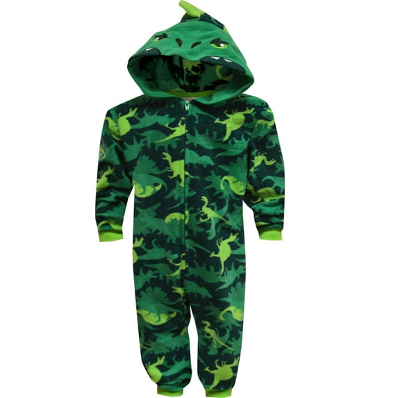 Saint Eve Boys' Dinosaur Costume Pajamas - green/multi, 4 - 5 (Little Boys)