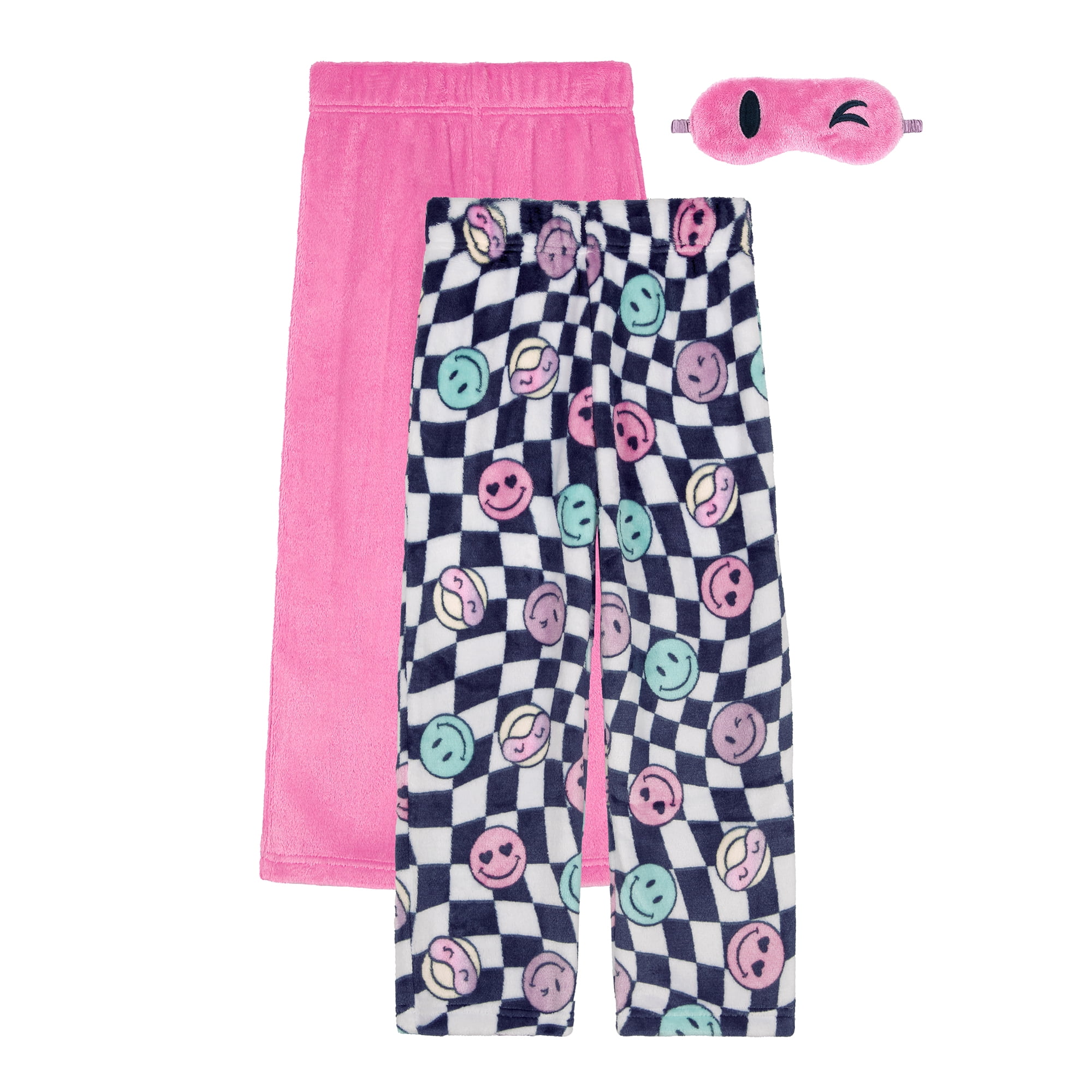 Girls fuzzy pajama shorts sale