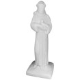 thumbnail image 1 of Saint Francis Statue – Natural Stone Appearance – Made of Resin – Lightweight – 29” Height, 1 of 5