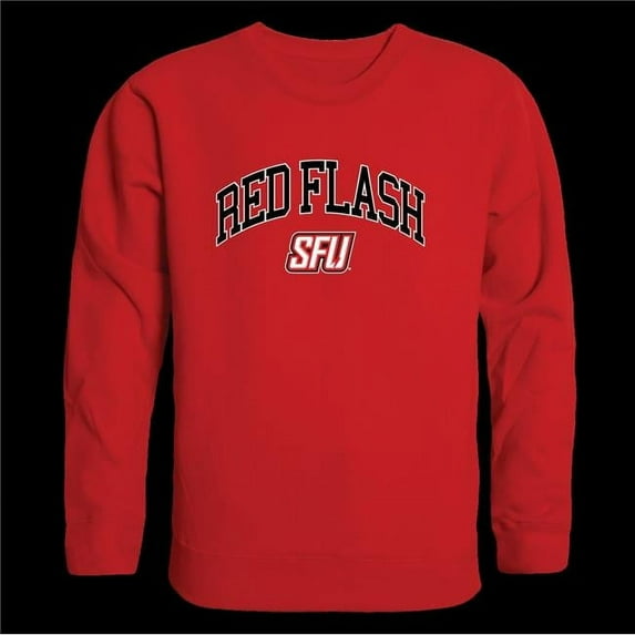 Saint Francis University Red Flash Campus Crewneck Sweatshirt, Red - 2XL
