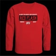 thumbnail image 1 of Saint Francis University Red Flash Established Crewneck Sweatshirt, Red - Large, 1 of 1