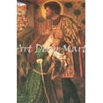 thumbnail image 1 of Saint George And The Princess - CANVAS OR FINE PRINT WALL ART, 1 of 1