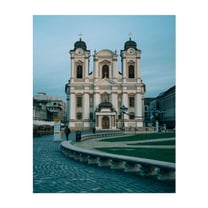 Saint George Cathedral, Timișoara - Timișoara Județul Timiș Romania Photography Unframed Wall Art Print 8 x 10 inches