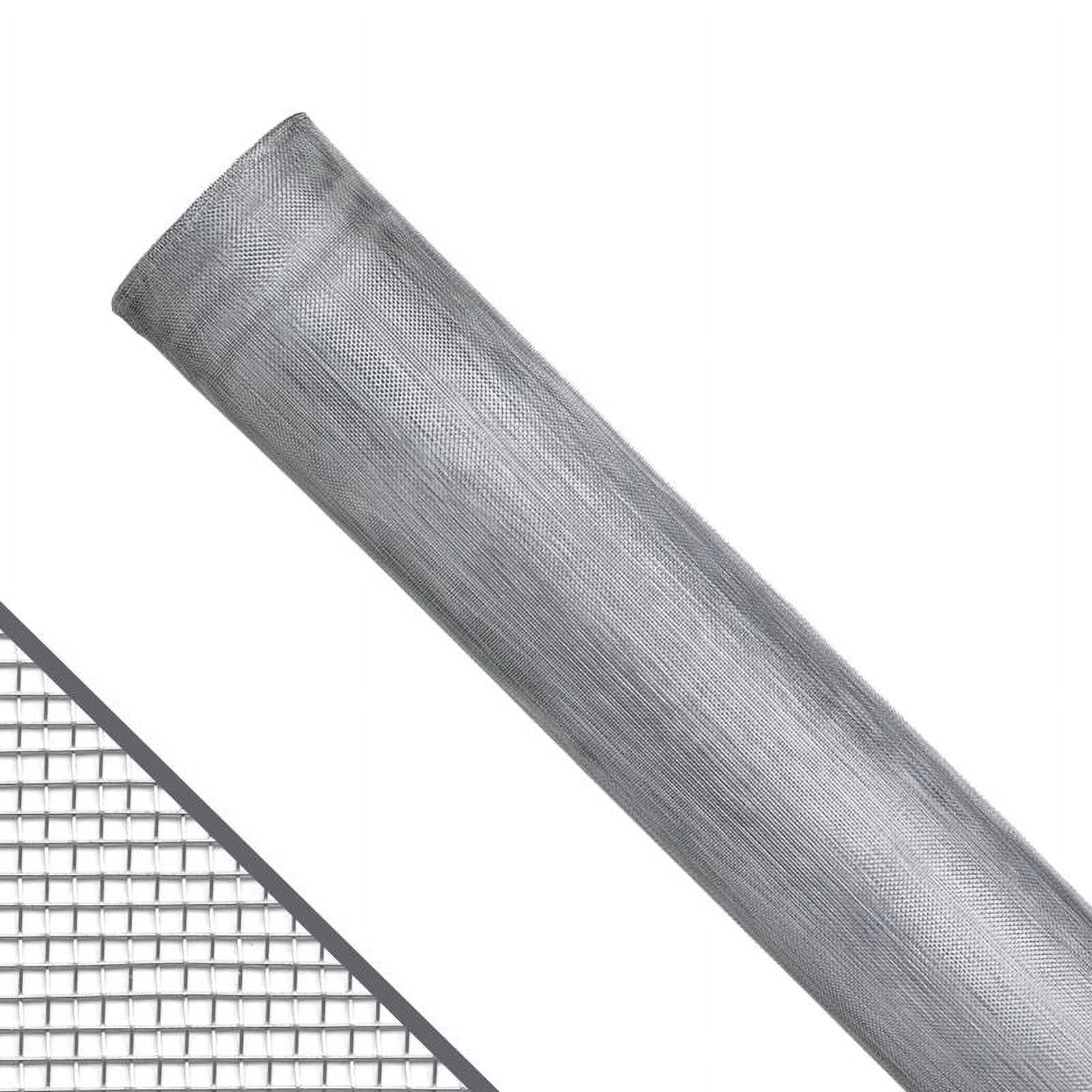 Adfors 24 in. W X 7 ft. L Gray Aluminum Insect Screen Cloth Adfors 24 in. W X 7 ft. L Gray Aluminum Insect Screen Cloth
