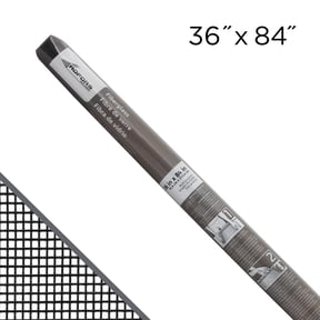 Saint-Gobain ADFORS 36 in. x 84 in. Charcoal Fiberglass Screen Roll for Windows and Door