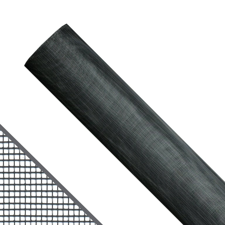 Adfors 48 in. W X 7 ft. L Gray Aluminum Insect Screen Cloth Adfors 48 in. W X 7 ft. L Gray Aluminum Insect Screen Cloth