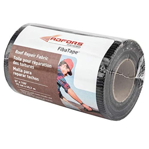 SAINT GOBAIN ADFORS Mesh Roof Repair Fabric, 6-In. x 150-Ft. FDW6598-U