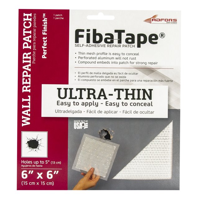 SaintGobain ADFORS FibaTape Perfect Finish 6 in. x 6 in. SelfAdhesive