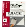 thumbnail interactive-video image 1 of Saint-Gobain ADFORS FibaTape Perfect Finish 6 in. x 6 in. Self-Adhesive Wall Repair Patch, White, 1 of 12