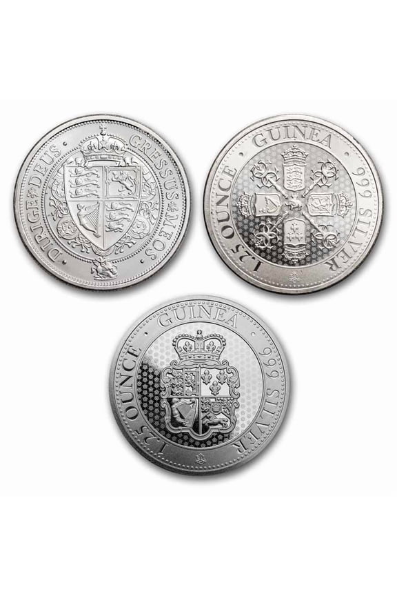 Saint Helena 1.25 oz Silver Guinea BU (Random Design)