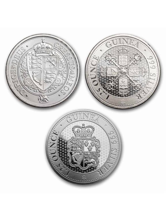 Saint Helena 1.25 oz Silver Guinea BU (Random Design)