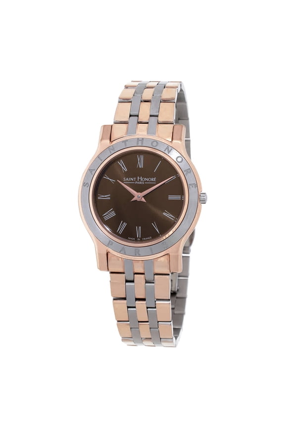 Deauville Quartz Brown Dial Ladies Watch H SH DE726101 6MR