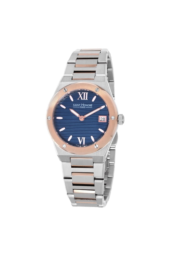 Haussman Quartz Blue Dial Ladies Watch H SH NH752125 6DIR