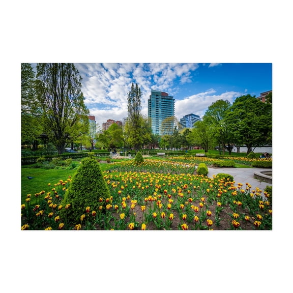Saint James Park - Toronto Ontario Canada Photography Unframed Wall Art Print 12 x 18 inches
