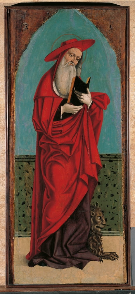 Saint Jerome Canvas Art - (18 x 24)