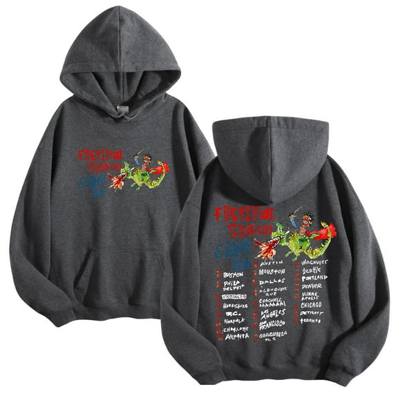 Saint Jhn Festival Season Tour Hoodie Unisex Long Sleeve Pullover Sweatshirt Casual Streetwear Clothes