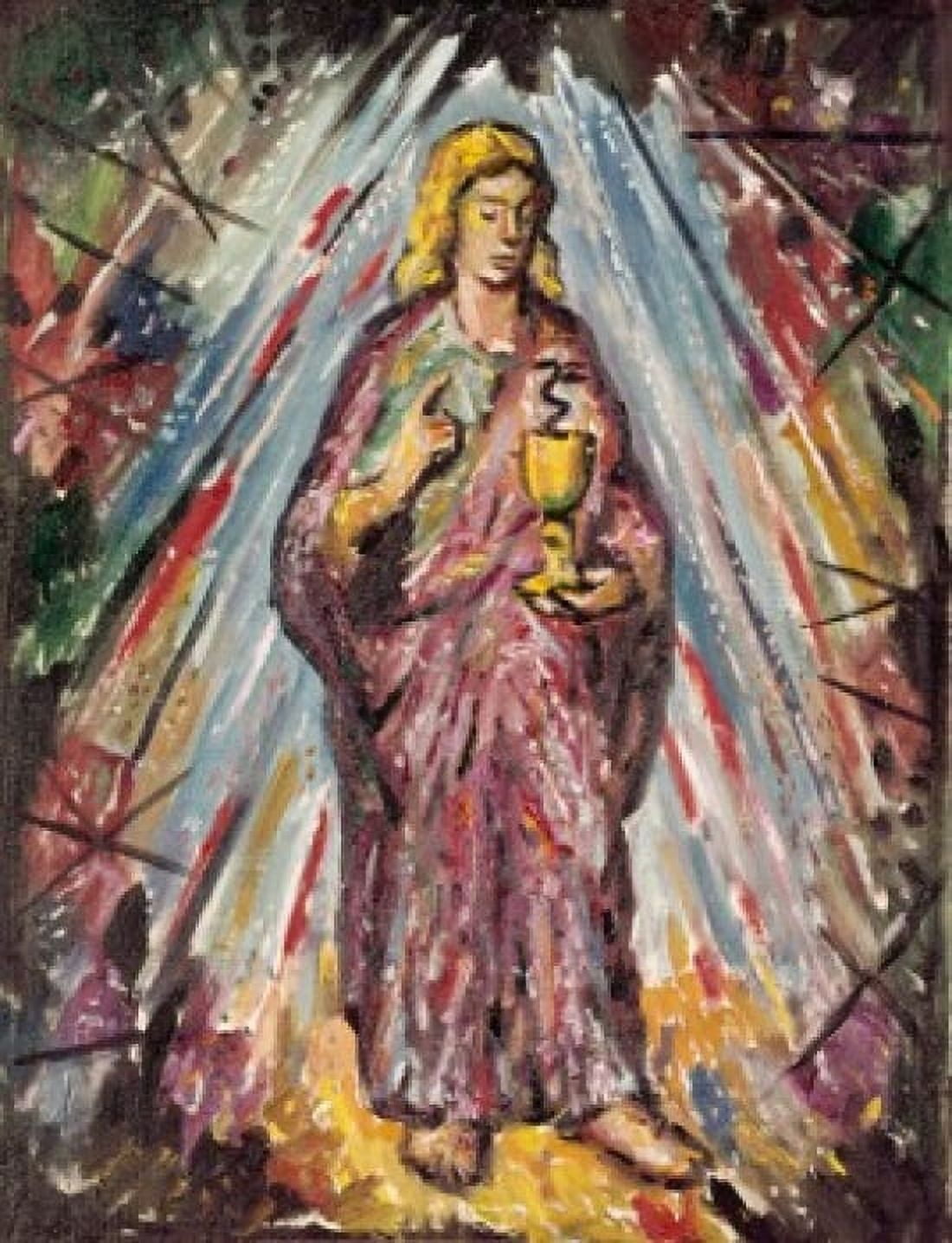 Saint John Mazuranic  Vladimir (Yugoslavian) Canvas Art - Vladimir Ma?æuraniƒá (18 x 24)