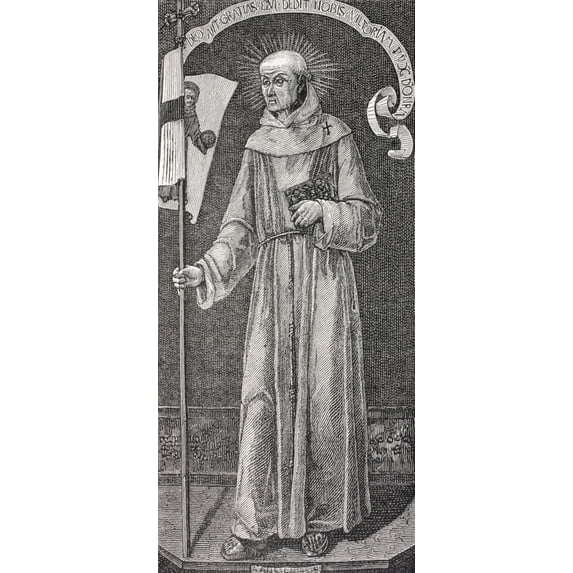 Saint John Of Capistrano (Italian: Giovanni Da Capistrano), 1386 Poster Print (9 x 22)