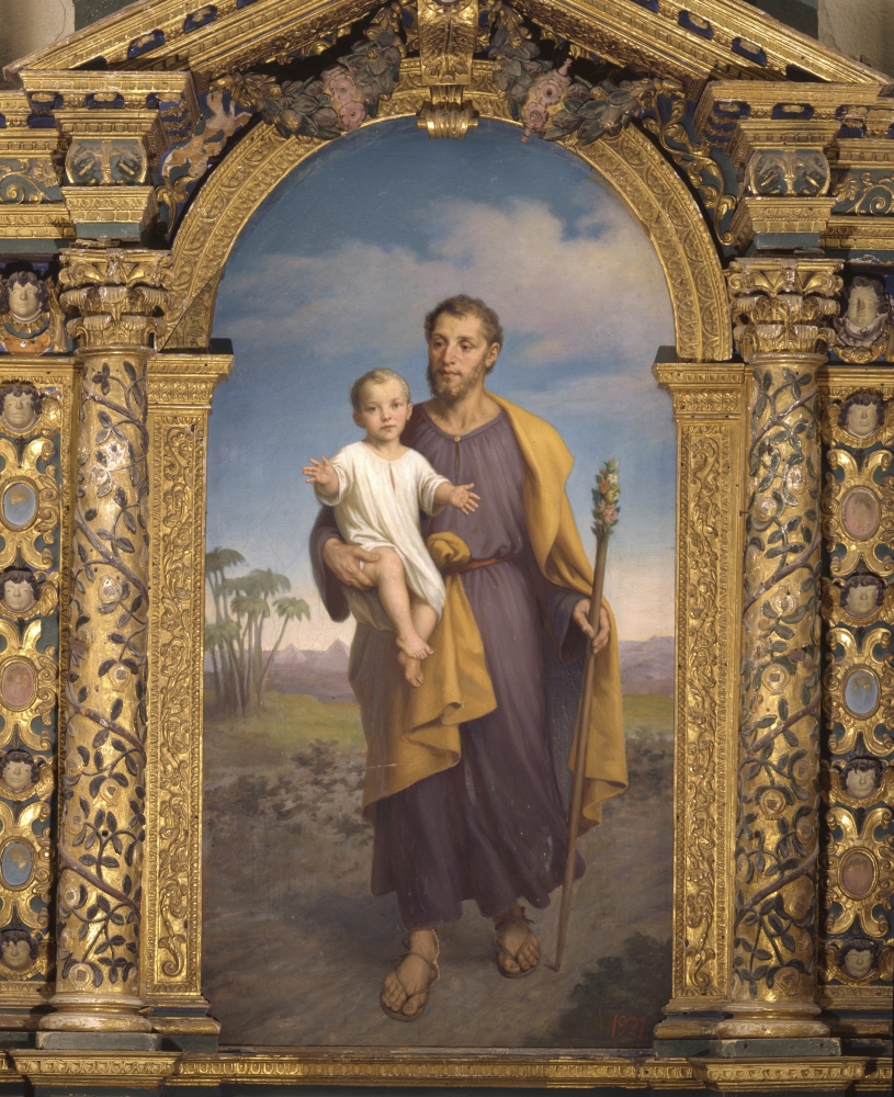 Saint Joseph Canvas Art - (24 x 36)