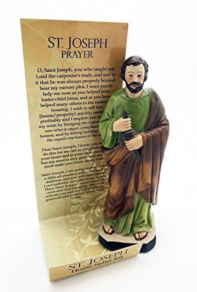 Saint Joseph Home Seller Kit with Prayer for Help for Smooth and Fast