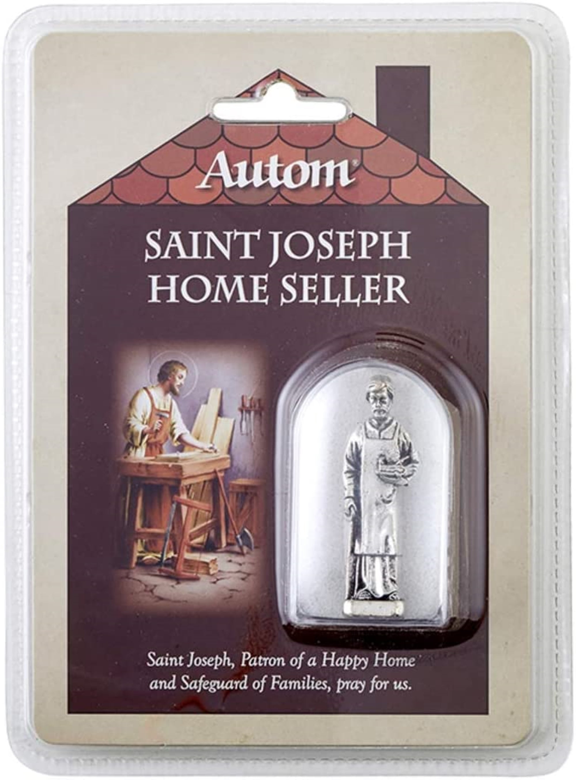 Saint Joseph Home Seller Kit with Statue and Instructions, Religious