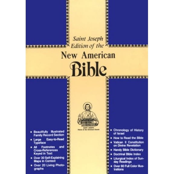 Pre-Owned Saint Joseph Medium Size Bible-NABRE (Hardcover) 0899429599 9780899429595