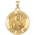thumbnail image 1 of Saint Joshua Religious Medal - 2/3 Inch Size of Dime, Solid 14K Yellow Gold, 1 of 1