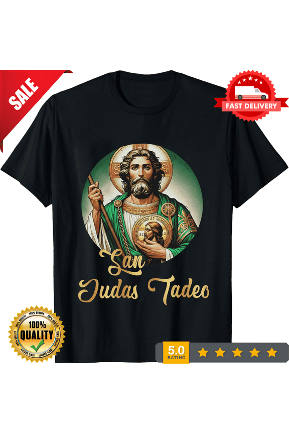 Saint Jude Thaddeus - DTF Halftones tshirt, LIMITED EDITION-TH70694