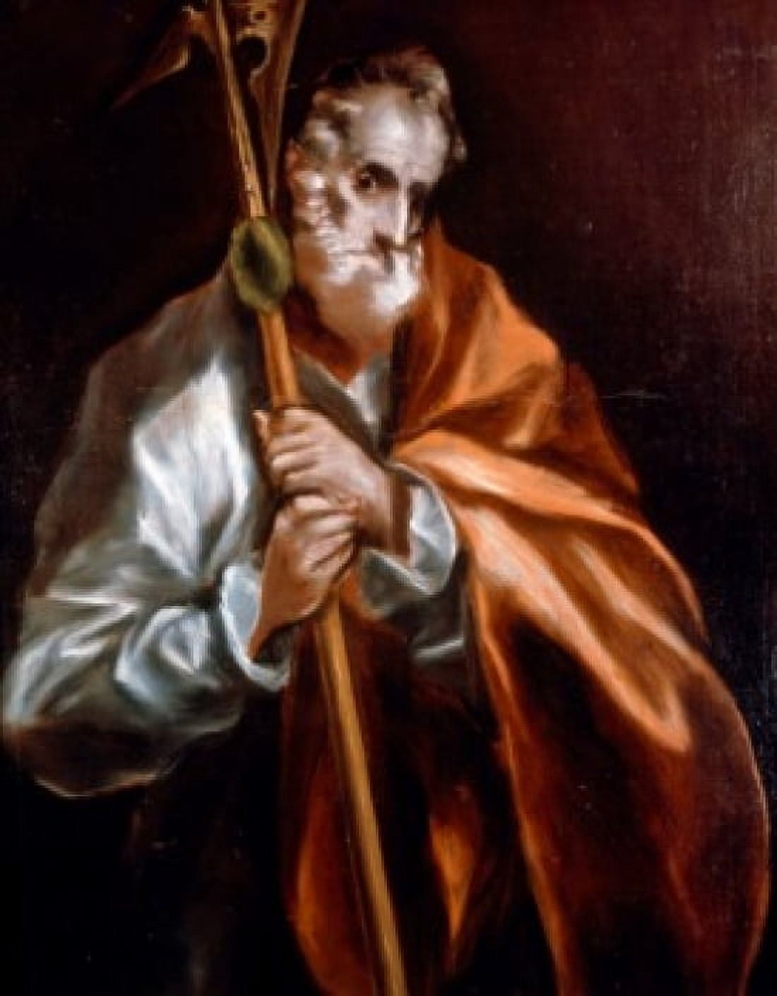 Saint Jude Thaddeus by El Greco (1541-1614) Canvas Art - El Greco (24 x 36)