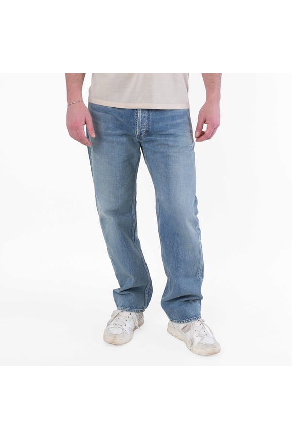 Benjamin Blue Denim Baggy Jeans, Waist Size 33"