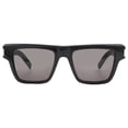 thumbnail image 1 of SAINT LAURENT SL 469 001 Square Black Shiny Black 51 mm Men's Sunglasses, 1 of 5