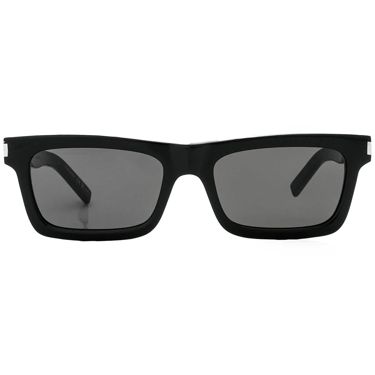 ◆Saint Laurent◆ SL461 BETTY 001 (54) Saint Laurent Black Rectangular Ladies Sunglasses SL 461