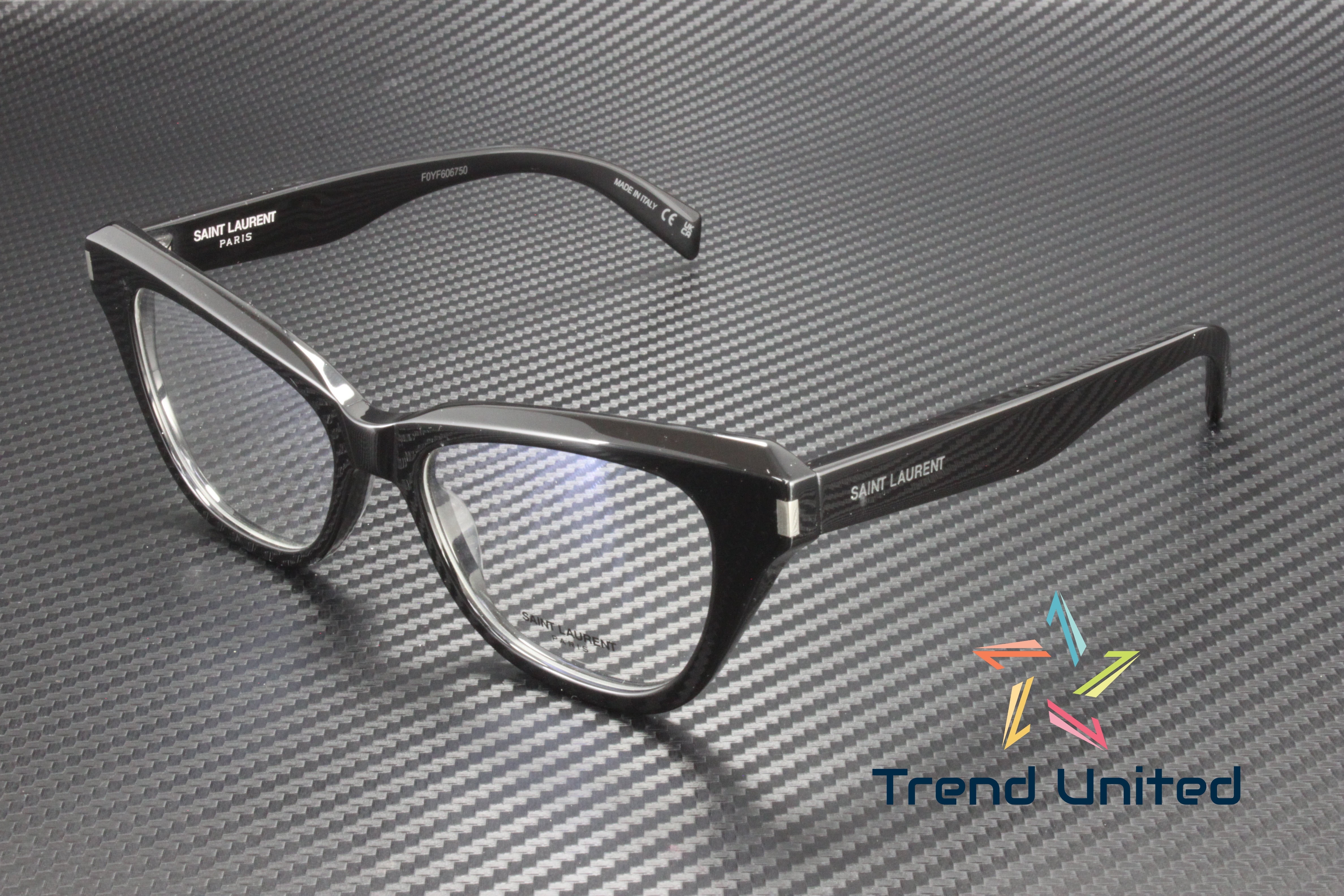 NEW SAINT LAURENT SL472 001 WOMEN CAT EYE EYEGLASSES SAINT LAURENT SL 472 Saint Laurent® SL 472 Eyeglasses - EuroOptica™ NYC main image 4