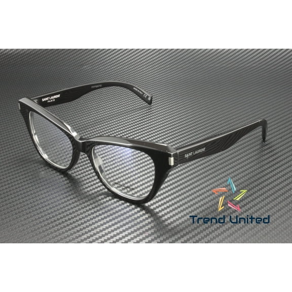 Saint Laurent Demo Cat Eye Ladies Eyeglasses SL 472 001 52