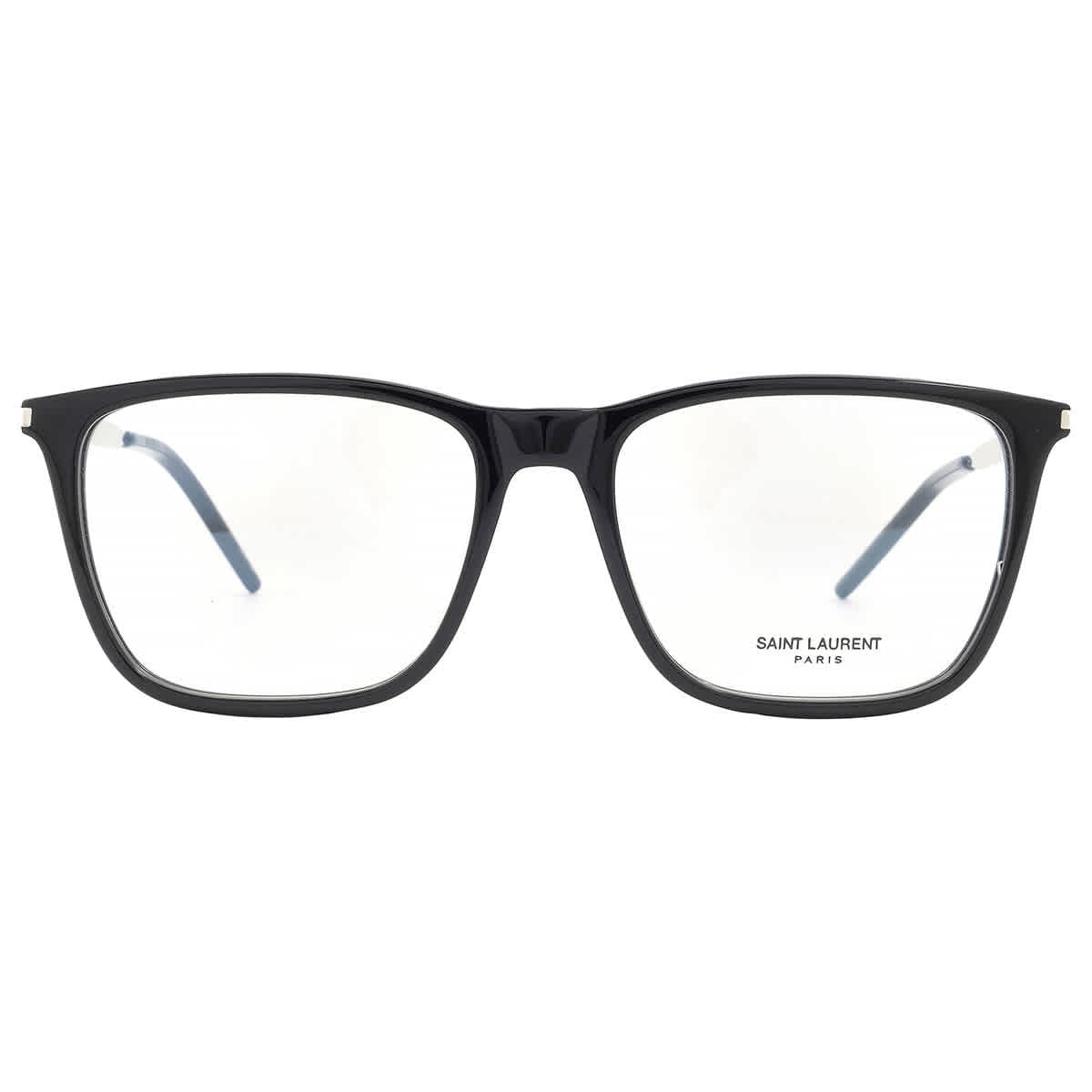 Saint Laurent Demo Rectangular Men's Eyeglasses SL 345 001 55