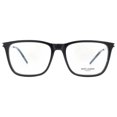 thumbnail image 1 of Saint Laurent Demo Rectangular Men's Eyeglasses SL 345 001 55, 1 of 4