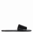 thumbnail image 1 of Saint Laurent Glazed Leather Carlyle Slides, Brand Size 36 ( US Size 6 ), 1 of 1