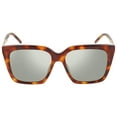 thumbnail image 1 of Saint Laurent Green Square Ladies Sunglasses SL M100 003 56, 1 of 6