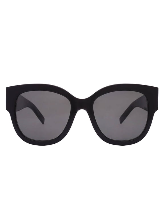 SL M95_F 001 Cat Eye Black Gold Grey 56 mm Women's Sunglasses