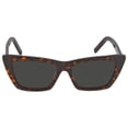 thumbnail image 1 of Saint Laurent Grey Cat Eye Ladies Sunglasses SL 276 MICA 002 53, 1 of 5