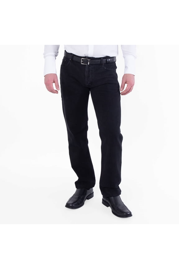 Men's Straight Leg Denim Jeans, Waist Size 33"