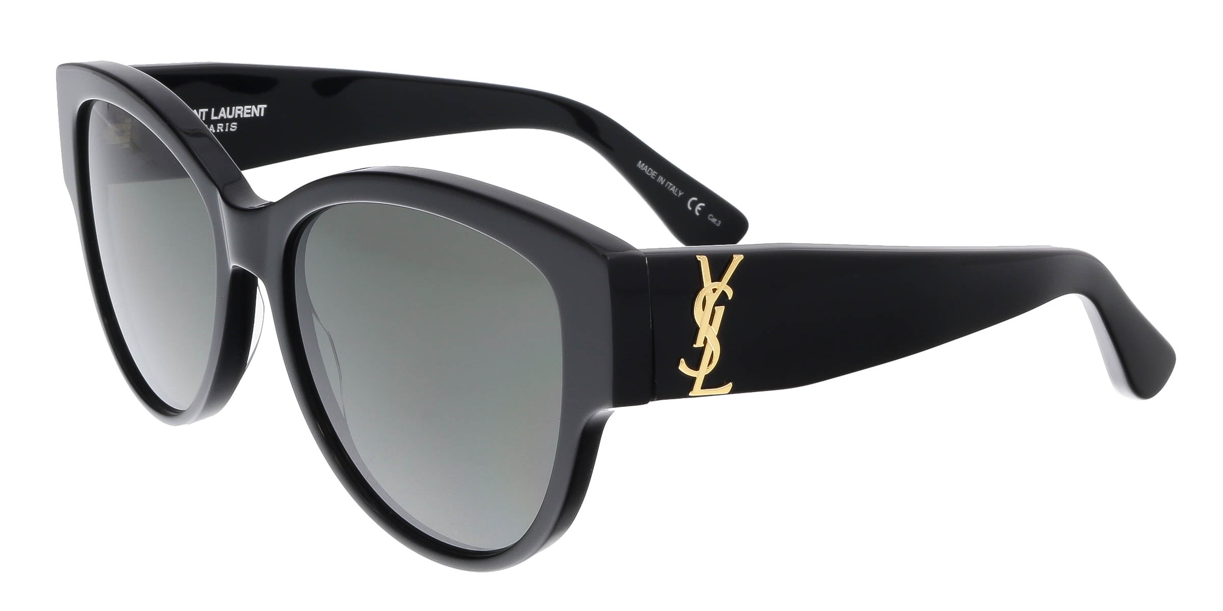 Saint Laurent SL M3 002 Black Sunglasses